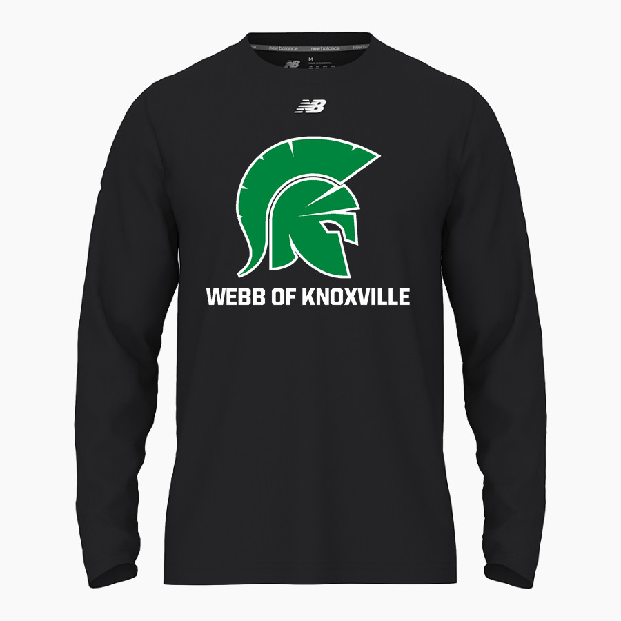 WEBB SCHOOL OF KNOXVILLE SPARTANS <span class="pdp-name-mascot">WEBB OF KNOXVILLE SPARTANS</span> New Balance Men's Activate Long Sleeve Tech Tee