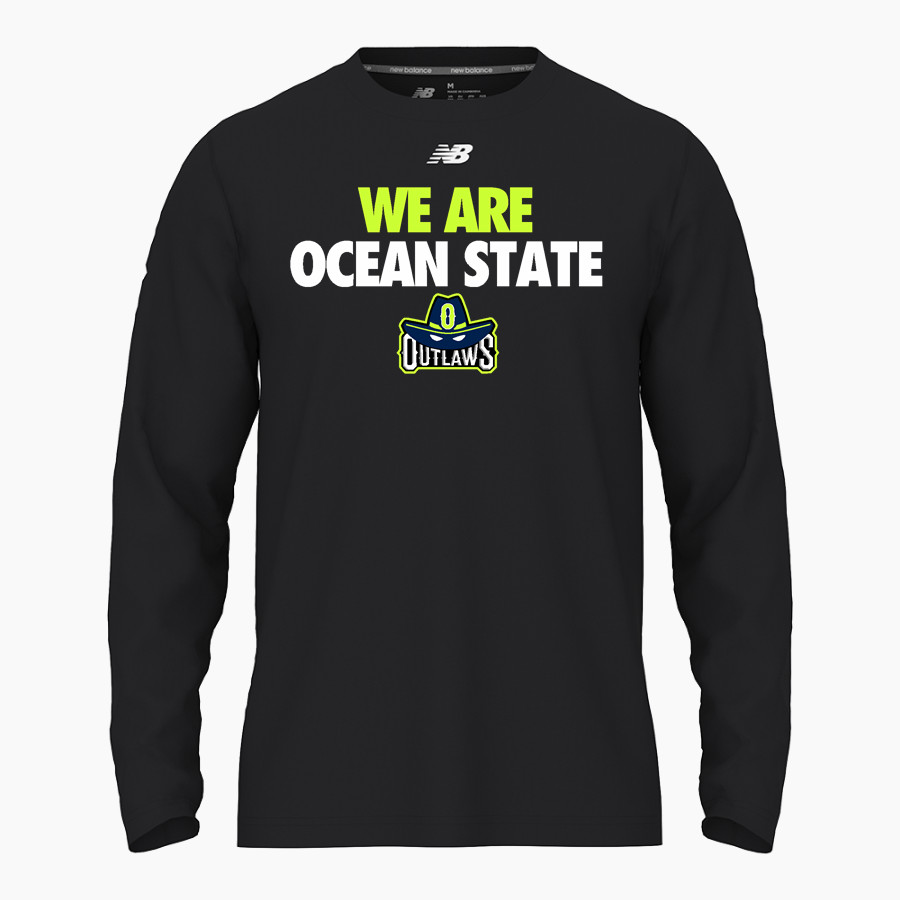 Ocean State Outlaws Outlaws <span class="pdp-name-mascot">Ocean State Outlaws</span> New Balance Men's Activate Long Sleeve Tech Tee