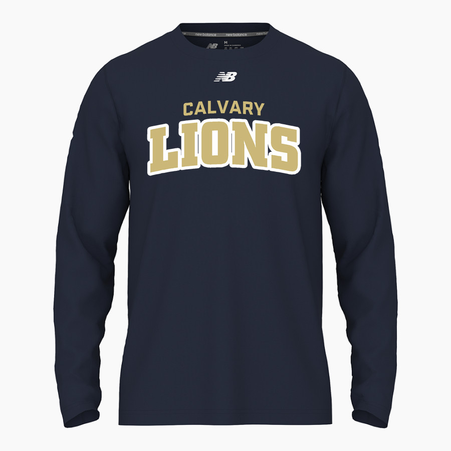 Calvary Lions <span class="pdp-name-mascot">Calvary Lions</span> New Balance Men's Activate Long Sleeve Tech Tee