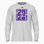 Niles North Vikings New Balance Men's Activate Long Sleeve Tech Tee Front Thumbnail