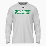 Salem Baptist Vikings New Balance Men's Activate Long Sleeve Tech Tee Front Thumbnail