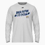 BOCA RATON HIGH SCHOOL BOBCATS <span class="pdp-name-mascot">BOCA RATON BOBCATS</span> New Balance Men's Activate Long Sleeve Tech Tee Front Thumbnail