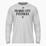 PRAIRIE CITY SCHOOL PANTHERS <span class="pdp-name-mascot">PRAIRIE CITY PANTHERS</span> New Balance Men's Activate Long Sleeve Tech Tee Front Thumbnail