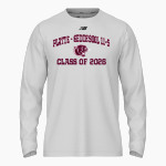 PLATTE-GEDDES COMMUNITY HIGH SCHOOL 11-5 BLACK PANTHERS New Balance Men's Activate Long Sleeve Tech Tee Front Thumbnail
