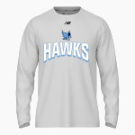 Roger Williams University Hawks <span class="pdp-name-mascot">RWU Hawks</span> New Balance Men's Activate Long Sleeve Tech Tee Front Thumbnail