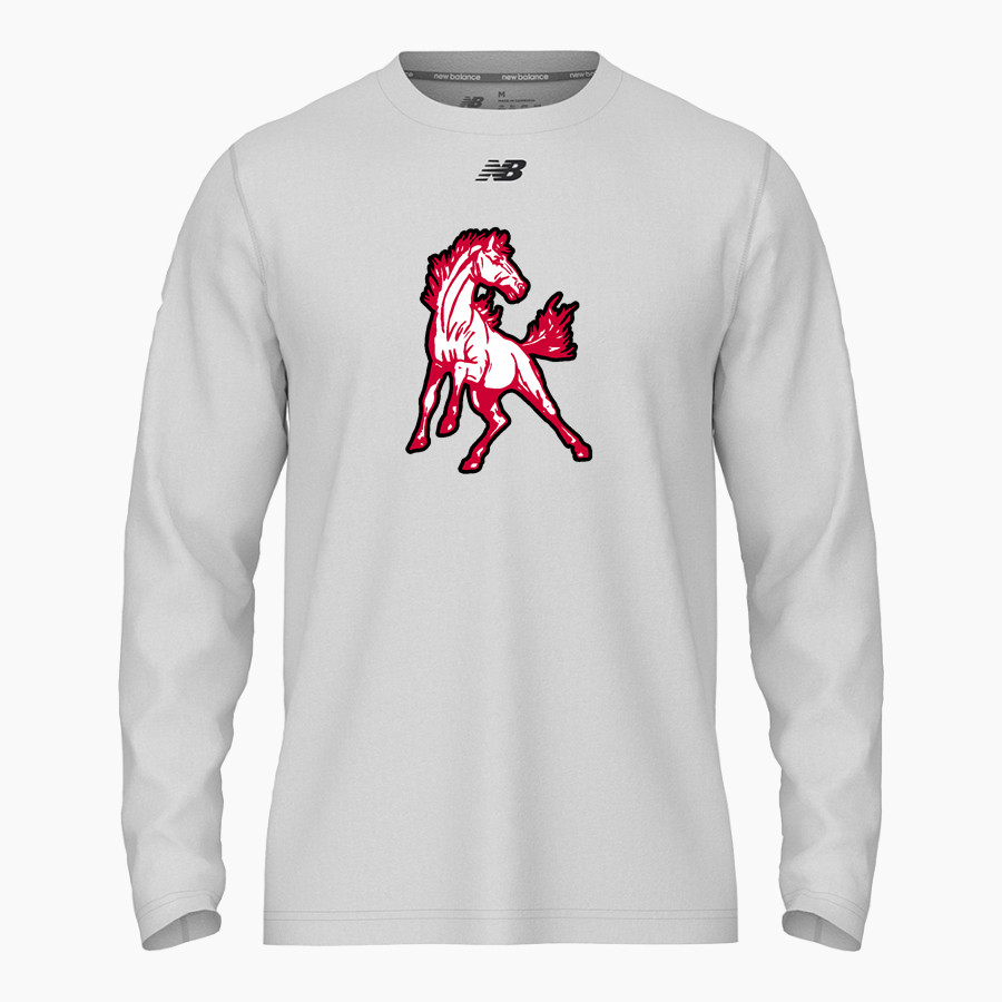 FRONTIER HIGH SCHOOL MUSTANGS <span class="pdp-name-mascot">FRONTIER MUSTANGS</span> New Balance Men's Activate Long Sleeve Tech Tee
