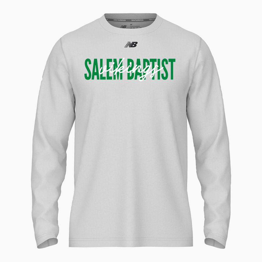 Salem Baptist Vikings New Balance Men's Activate Long Sleeve Tech Tee