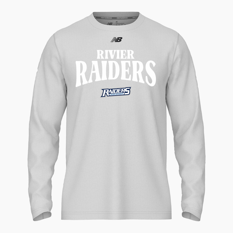 Rivier University Official Store of the Raiders New Balance Men's Activate Long Sleeve Tech Tee