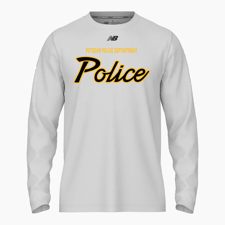 Potsdam Police Deptartment Police <span class="pdp-name-mascot">Potsdam Police Deptartment Police</span> New Balance Men's Activate Long Sleeve Tech Tee