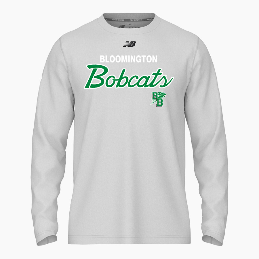 BLOOMINGTON HIGH SCHOOL BOBCATS <span class="pdp-name-mascot">BLOOMINGTON BOBCATS</span> New Balance Men's Activate Long Sleeve Tech Tee