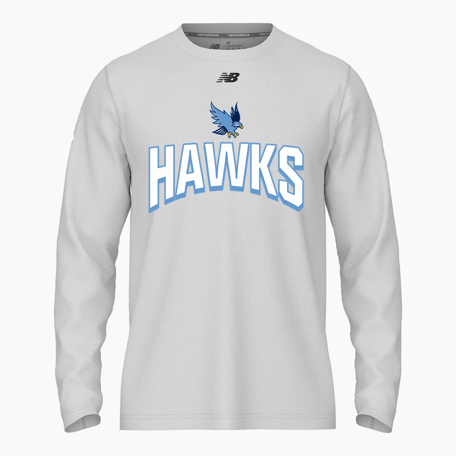 Roger Williams University Hawks <span class="pdp-name-mascot">RWU Hawks</span> New Balance Men's Activate Long Sleeve Tech Tee