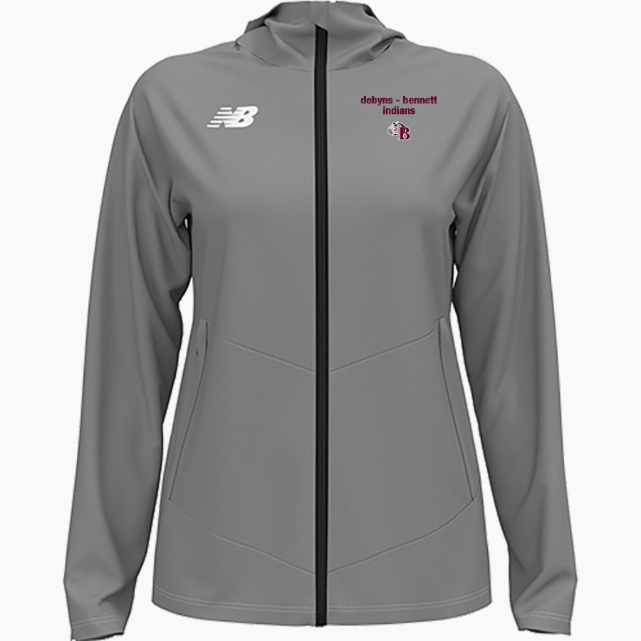 DOBYNS-BENNETT HIGH SCHOOL INDIANS <span class="pdp-name-mascot">DOBYNS - BENNETT INDIANS</span> New Balance Women's Away Hoodie