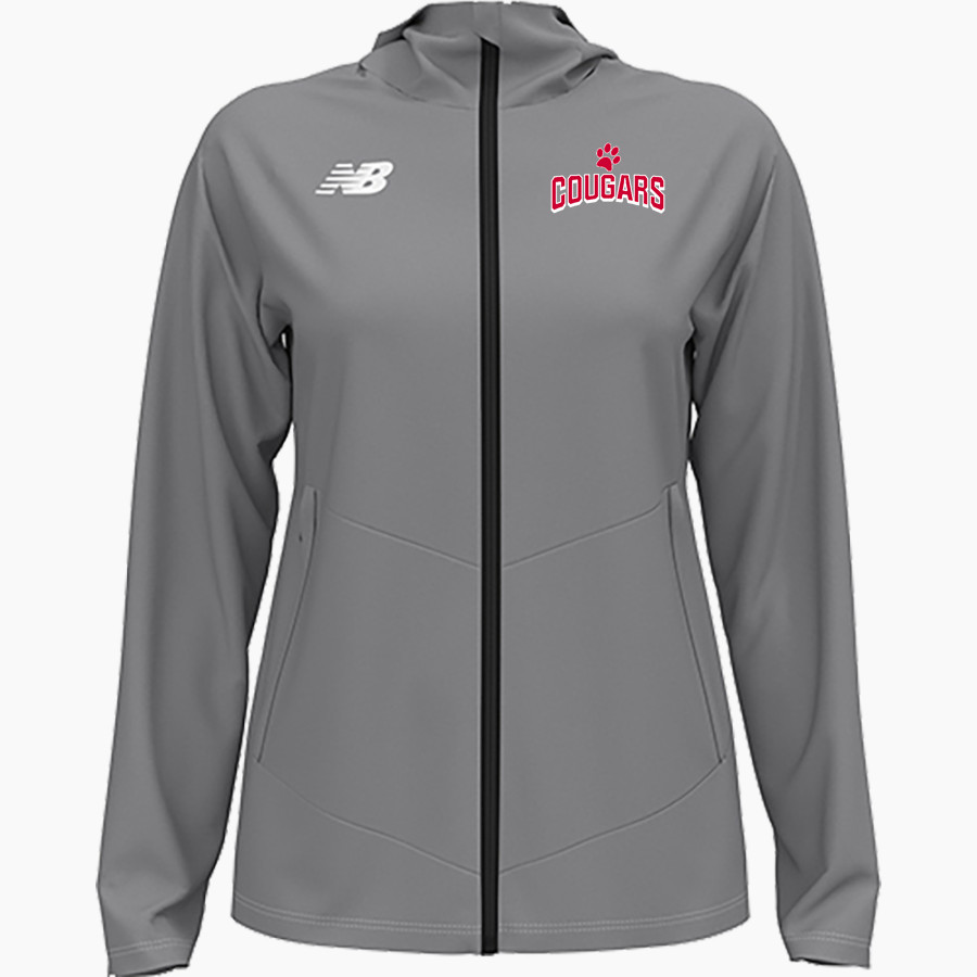 CROW HIGH SCHOOL Cougars Online Store <span class="pdp-name-mascot">CROW COUGARS</span> New Balance Women's Away Hoodie