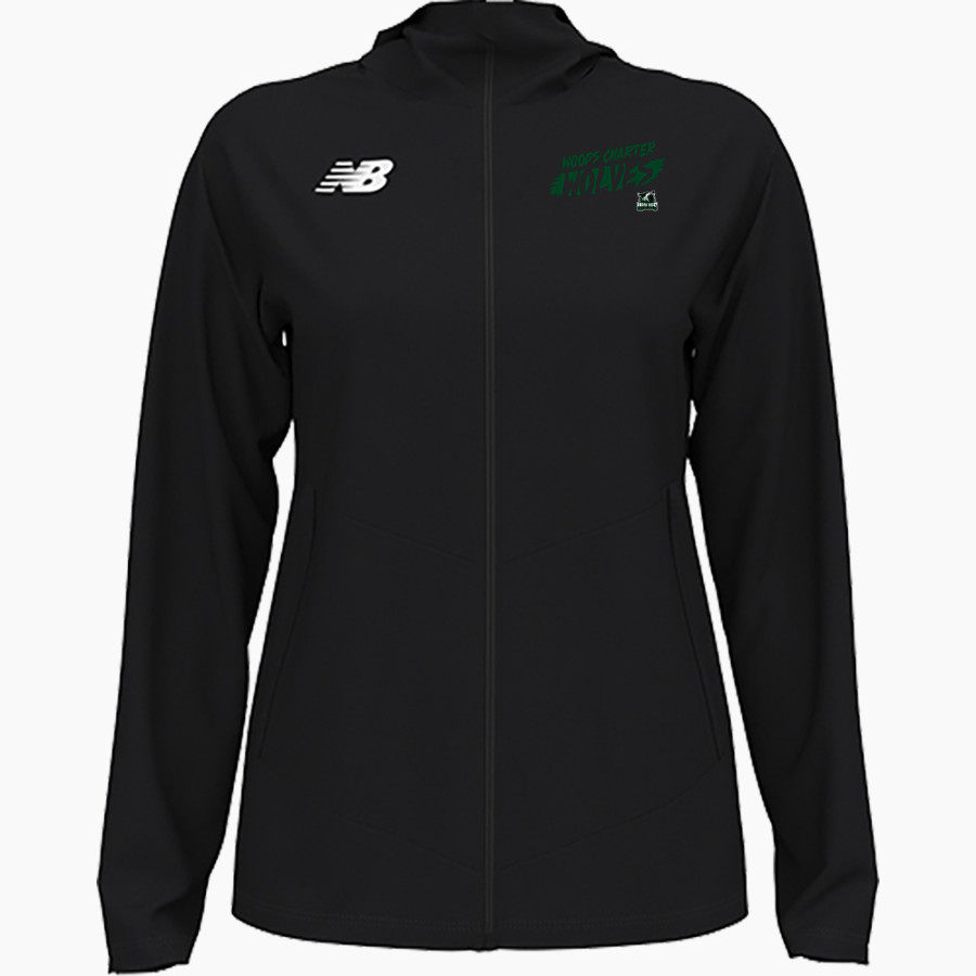 Woods Charter Wolves New Balance Women's Away Hoodie