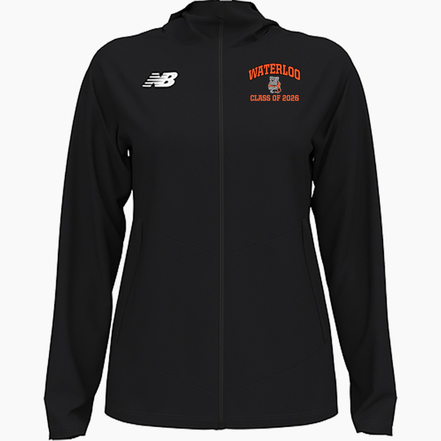 WATERLOO HIGH SCHOOL BULLDOGS <span class="pdp-name-mascot">WATERLOO BULLDOGS</span> New Balance Women's Away Hoodie