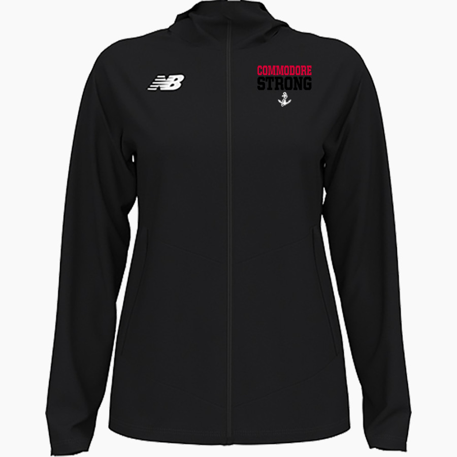 ABRAMSON SCI-ACADEMY COMMODORES <span class="pdp-name-mascot">ABRAMSON SCI - ACADEMY COMMODORES</span> New Balance Women's Away Hoodie