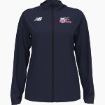 National Wrestling Coaches Association <span class="pdp-name-mascot">NWCA</span> New Balance Women's Away Hoodie Front Thumbnail
