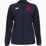 Collier Baseball And Softball Baseball And Softball <span class="pdp-name-mascot">Collier Baseball And Softball Baseball And Softball</span> New Balance Women's Away Hoodie Front Thumbnail