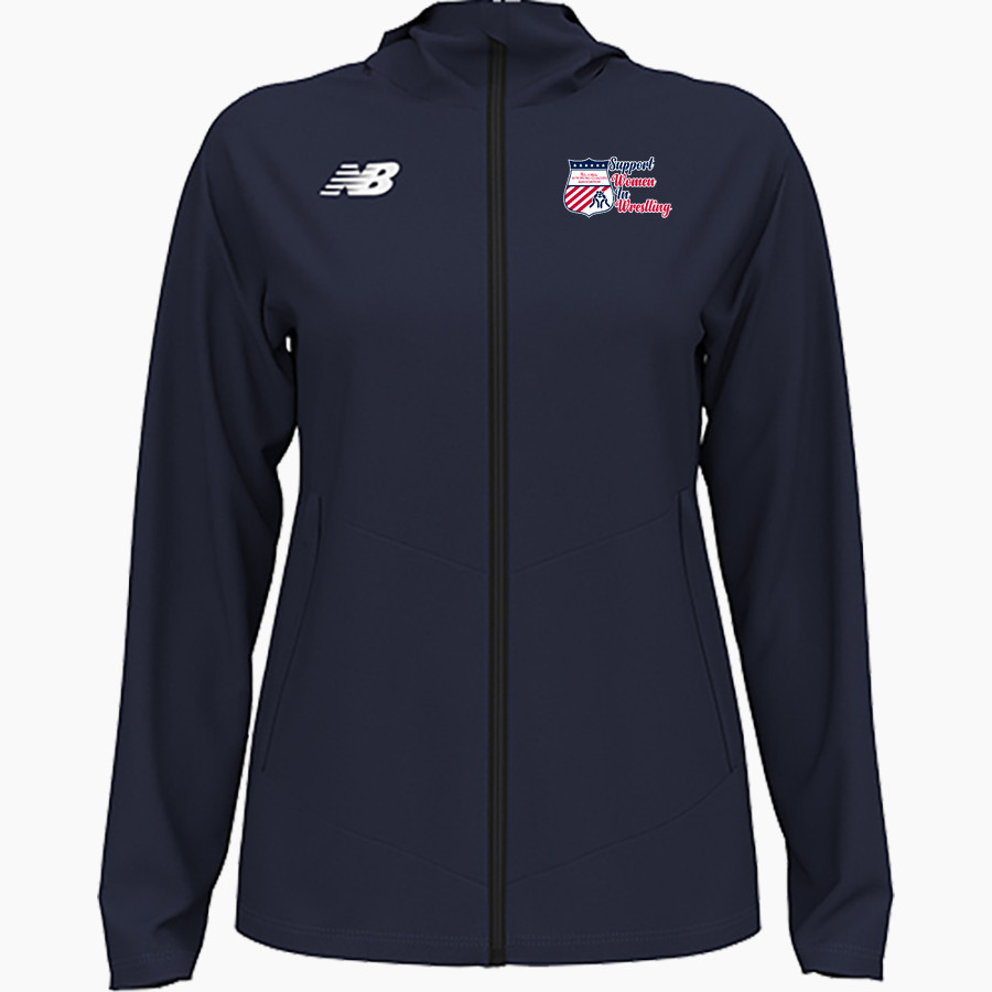 National Wrestling Coaches Association <span class="pdp-name-mascot">NWCA</span> New Balance Women's Away Hoodie