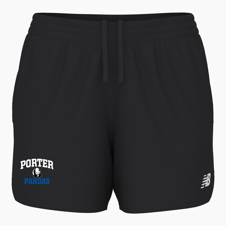 Porter Pandas official sideline store <span class="pdp-name-mascot">Porter Elementary School Pandas</span> New Balance Women's Activate Tech Short