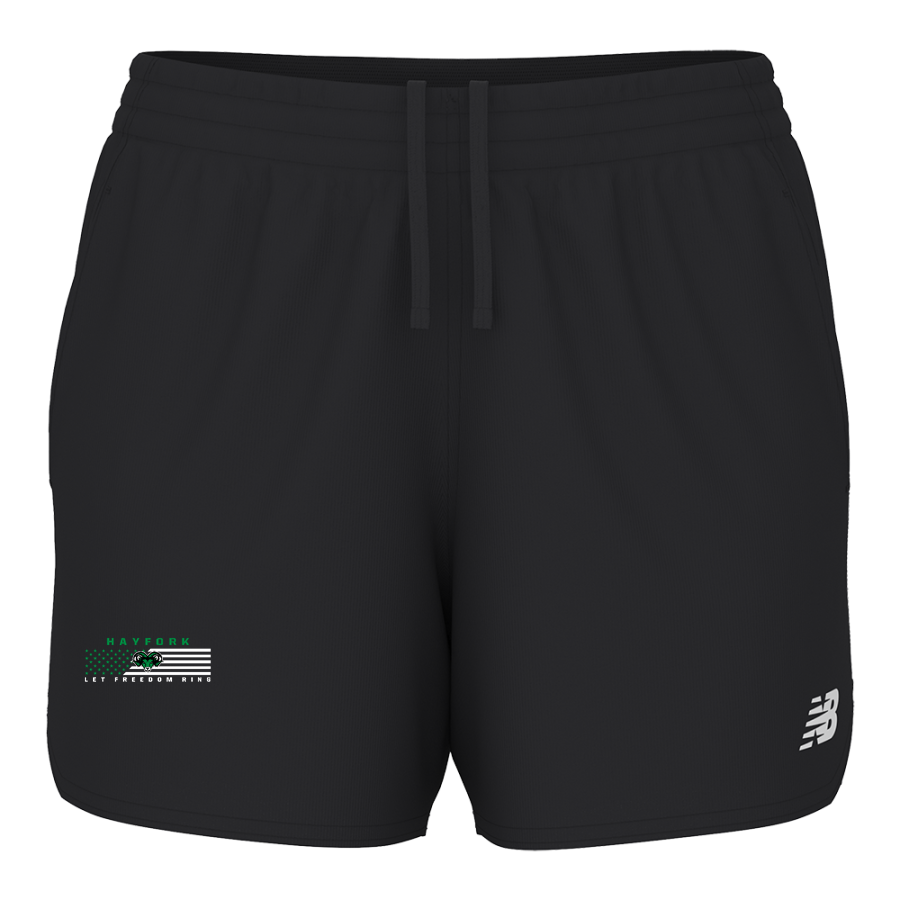 Hayfork Rams Sideline Store <span class="pdp-name-mascot">Hayfork Rams</span> New Balance Women's Activate Tech Short