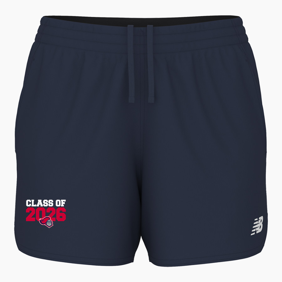 SPARTANBURG CHRISTIAN ACADEMY WARRIORS <span class="pdp-name-mascot">SPARTANBURG WARRIORS</span> New Balance Women's Activate Tech Short