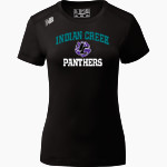 Indian Creek Panthers New Balance Women's Short-Sleeve Tech Tee Front Thumbnail
