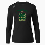 MINERAL SPRINGS HIGH SCHOOL HORNETS <span class="pdp-name-mascot">MINERAL SPRINGS HORNETS</span> New Balance Women's Long-Sleeve Tech Tee Front Thumbnail