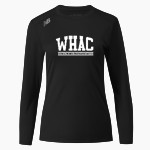 WOLVERINE-HOOSIER ATHLETIC CONFERENCE <span class="pdp-name-mascot">WOLVERINE-HOOSIER ATHLETIC CONFERENCE</span> New Balance Women's Long-Sleeve Tech Tee Front Thumbnail