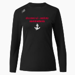 ABRAMSON SCI-ACADEMY COMMODORES <span class="pdp-name-mascot">ABRAMSON SCI - ACADEMY COMMODORES</span> New Balance Women's Long-Sleeve Tech Tee Front Thumbnail