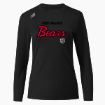 WEST BRANCH HIGH SCHOOL BEARS <span class="pdp-name-mascot">WEST BRANCH BEARS</span> New Balance Women's Long-Sleeve Tech Tee Front Thumbnail