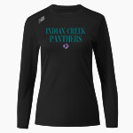 Indian Creek Panthers New Balance Women's Long-Sleeve Tech Tee Front Thumbnail