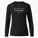 Trinity Christian Warriors <span class="pdp-name-mascot">Trinity Christian School Warriors</span> New Balance Women's Long-Sleeve Tech Tee Front Thumbnail