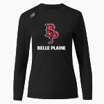 Belle Plaine Tigers New Balance Women's Long-Sleeve Tech Tee Front Thumbnail