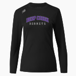 Deep Creek Hornets <span class="pdp-name-mascot">Deep Creek Hornets</span> New Balance Women's Long-Sleeve Tech Tee Front Thumbnail