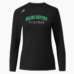 Salem Baptist Vikings New Balance Women's Long-Sleeve Tech Tee Front Thumbnail