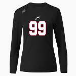 Williams Field Black Hawks <span class="pdp-name-mascot">Williams Field Black Hawks</span> New Balance Women's Long-Sleeve Tech Tee Front Thumbnail
