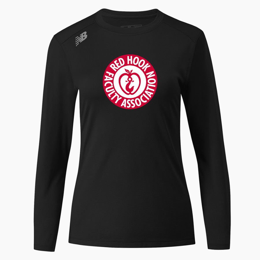 Red Hook Faculty Association RHFA <span class="pdp-name-mascot">Red Hook Faculty Association</span> New Balance Women's Long-Sleeve Tech Tee