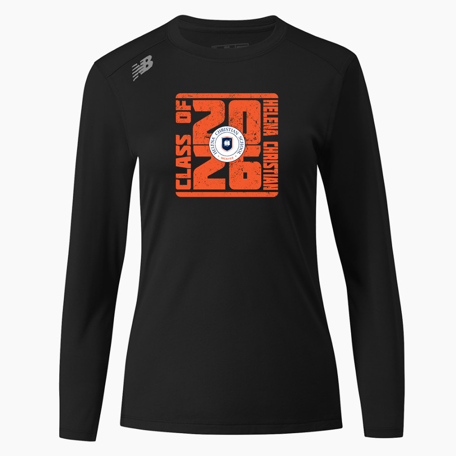 Helena Christian Rams <span class="pdp-name-mascot">Helena Christian School Rams</span> New Balance Women's Long-Sleeve Tech Tee