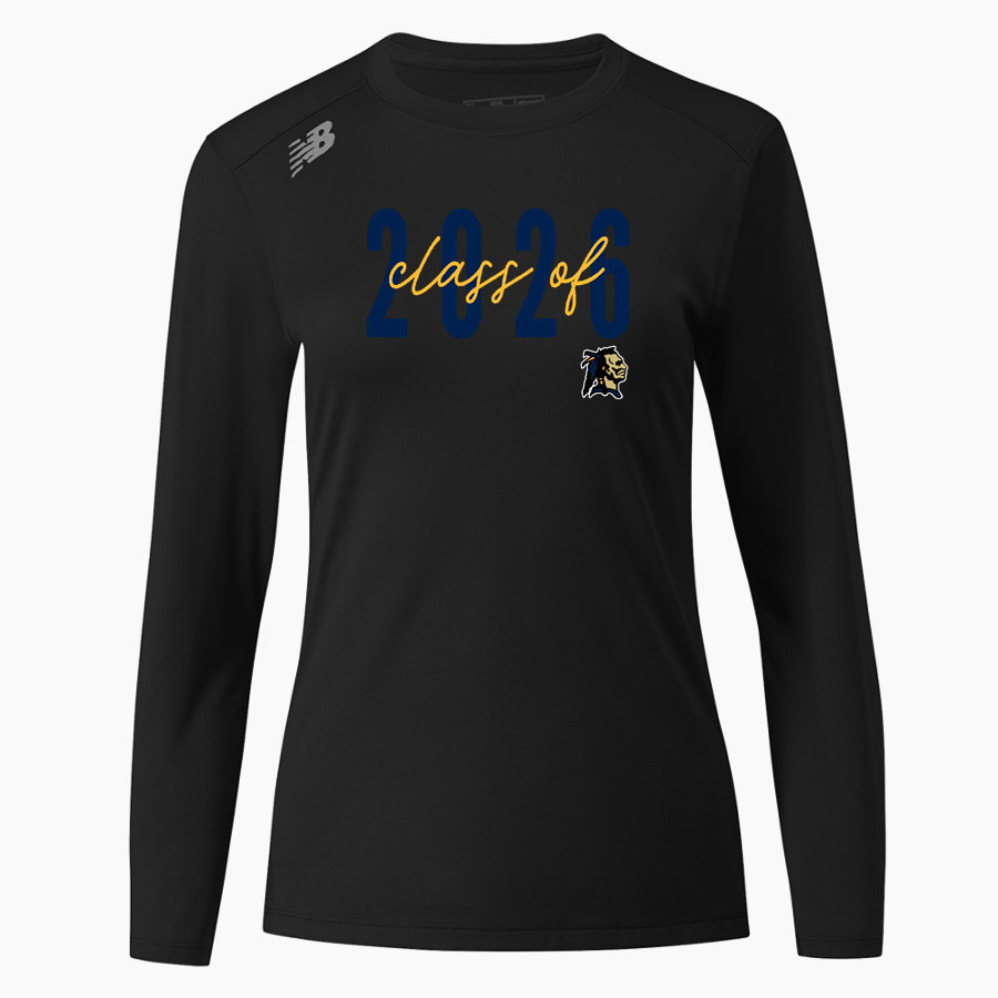 Grant County Braves The Official Online Store <span class="pdp-name-mascot">Grant County Braves</span> New Balance Women's Long-Sleeve Tech Tee