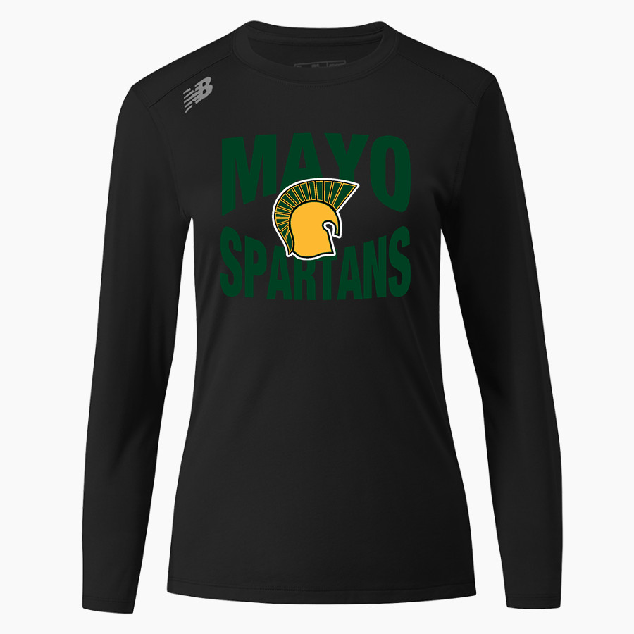 Mayo Spartans <span class="pdp-name-mascot">Mayo Spartans</span> New Balance Women's Long-Sleeve Tech Tee