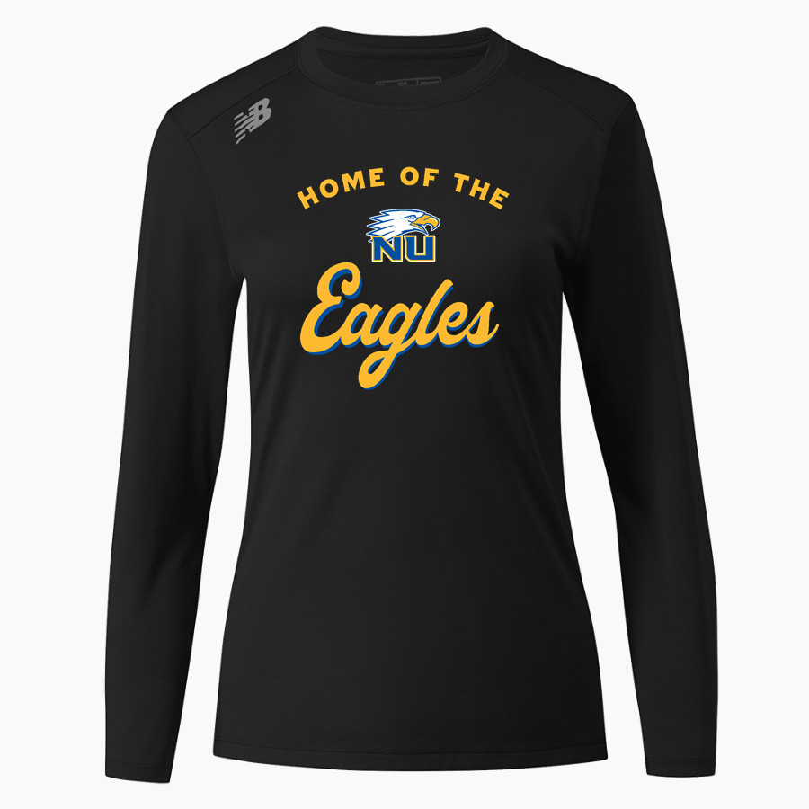 Northwest University Eagles Online Store <span class="pdp-name-mascot">Northwest Eagles</span> New Balance Women's Long-Sleeve Tech Tee