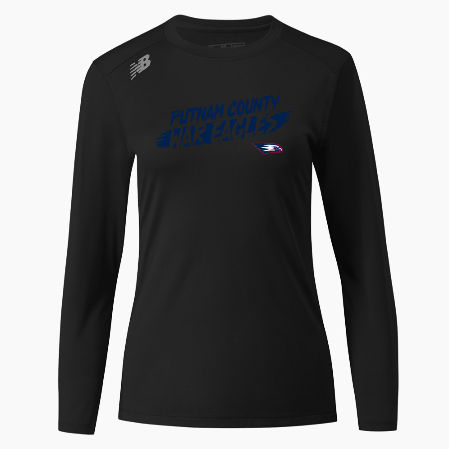 Putnam County War Eagles <span class="pdp-name-mascot">Putnam County War Eagles</span> New Balance Women's Long-Sleeve Tech Tee