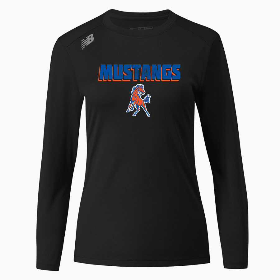 Penn Yan Academy Mustangs New Balance Women's Long-Sleeve Tech Tee