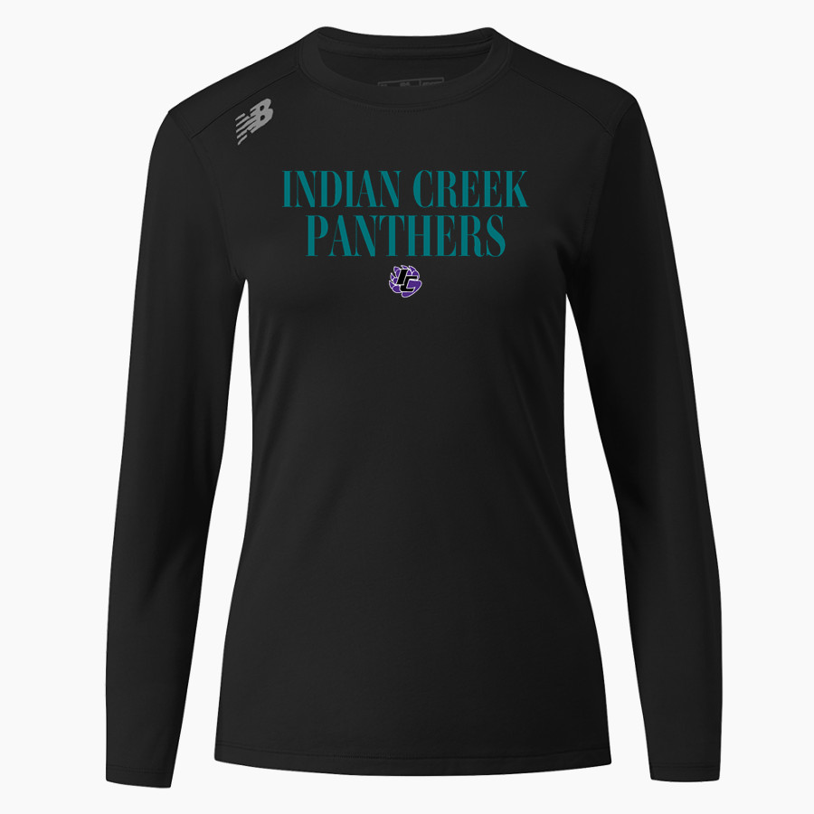 Indian Creek Panthers New Balance Women's Long-Sleeve Tech Tee