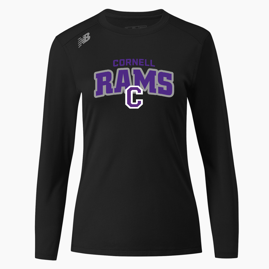 Cornell Rams New Balance Women's Long-Sleeve Tech Tee