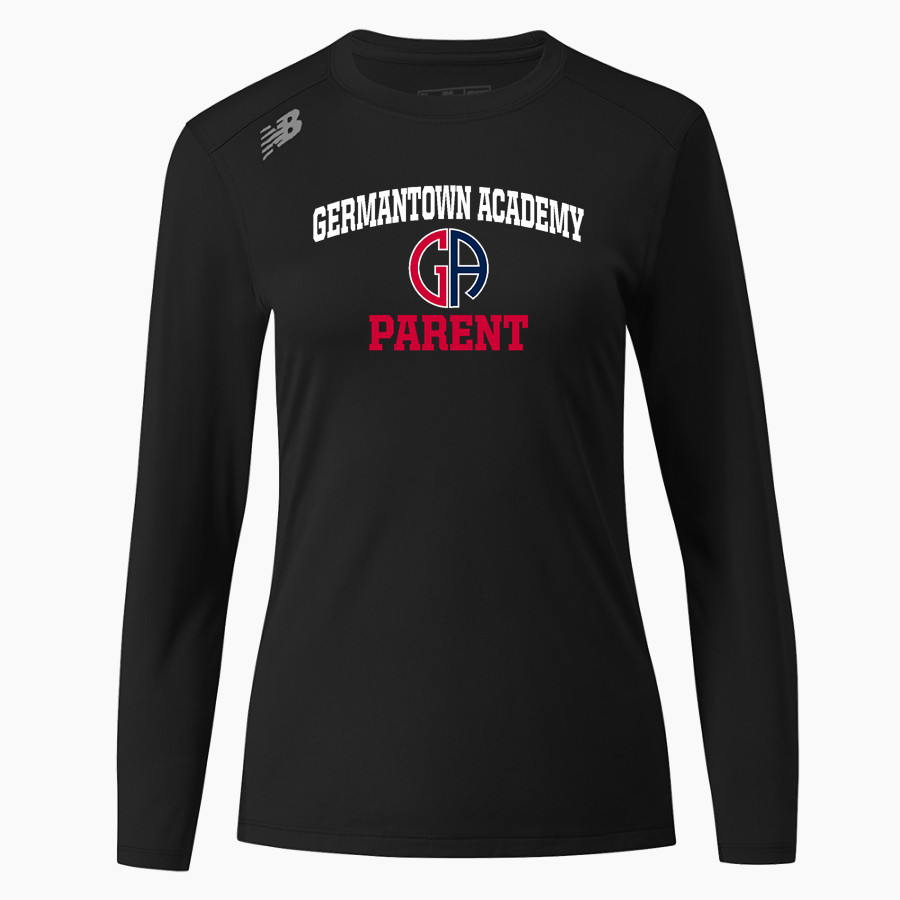 Germantown Academy Patriots <span class="pdp-name-mascot">Germantown Academy Patriots</span> New Balance Women's Long-Sleeve Tech Tee