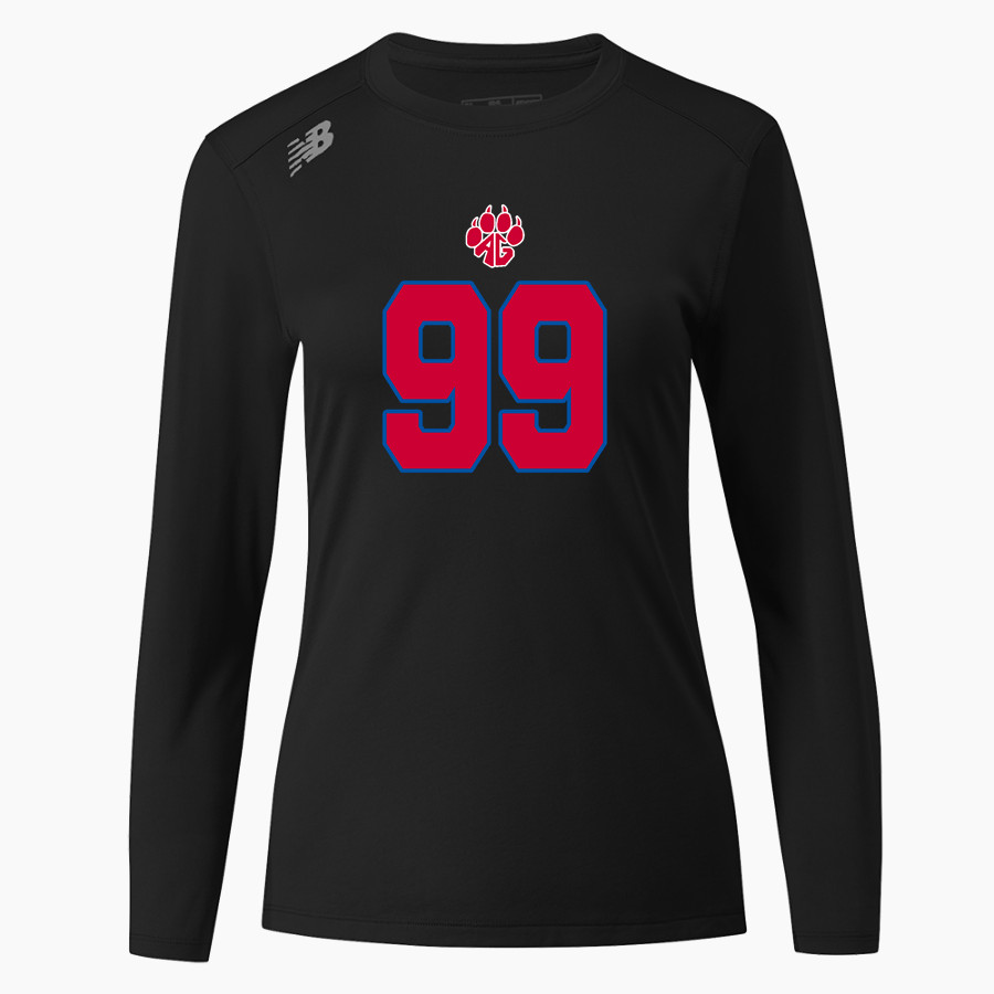 ALBA-GOLDEN HIGH SCHOOL PANTHERS <span class="pdp-name-mascot">ALBA - GOLDEN PANTHERS</span> New Balance Women's Long-Sleeve Tech Tee