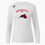 FULTON HIGH SCHOOL STEAMERS <span class="pdp-name-mascot">FULTON STEAMERS</span> New Balance Women's Long-Sleeve Tech Tee Front Thumbnail
