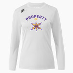 Birmingham Thunderbolts Premier SOFTBALL <span class="pdp-name-mascot">Birmingham Thunderbolts Softball</span> New Balance Women's Long-Sleeve Tech Tee Front Thumbnail